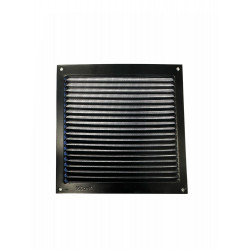 Grilles d'aeration aluminium vernis, L.17 x l.17 cm de marque FEPRE, référence: B9836300