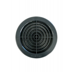 Grilles d'aeration abs verni, L.14.7 x l.14.7 cm Diam.12.5 cm de marque FEPRE, référence: B9836400