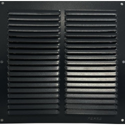 Grilles d'aeration aluminium vernis, L.20 x l.20 cm de marque FEPRE, référence: B9836500
