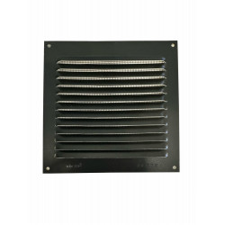 Grilles d'aeration aluminium vernis, L.15 x l.15 cm de marque FEPRE, référence: B9836600