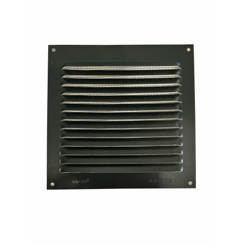Grilles d'aeration aluminium vernis, L.15 x l.15 cm - FEPRE