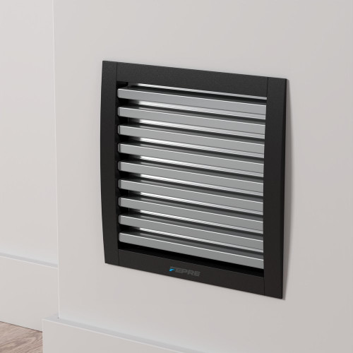 Grilles d'aeration aluminium vernis, L.17 x l.17 cm - FEPRE