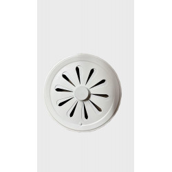 Grilles d'aeration aluminium vernis, L.8 x l.12 cm Diam.12 cm de marque FEPRE, référence: B9836800