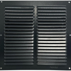 Grilles d'aeration aluminium vernis, L.20 x l.20 cm de marque FEPRE, référence: B9837000