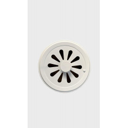 Grilles d'aeration aluminium vernis, L.8 x l.10 cm Diam.10 cm de marque FEPRE, référence: B9837500