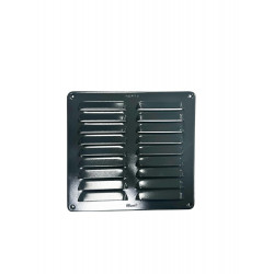 Grilles d'aeration aluminium vernis, L.20 x l.20 cm de marque FEPRE, référence: B9837700