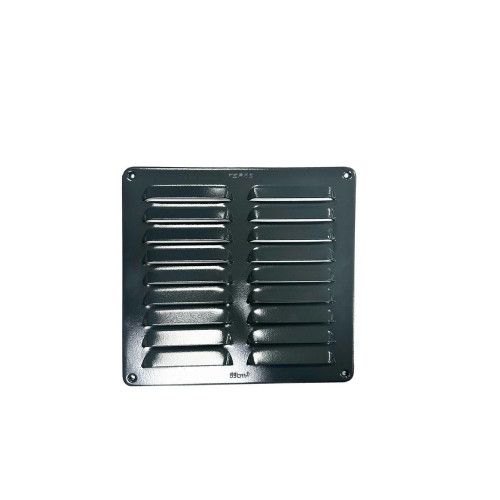 Grilles d'aeration aluminium vernis, L.20 x l.20 cm - FEPRE