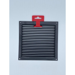 Grilles d'aeration aluminium vernis, L.17 x l.17 cm de marque FEPRE, référence: B9838200