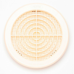 Grilles d'aeration abs verni, L.14.7 x l.14.7 cm Diam.12.5 cm de marque FEPRE, référence: B9838300