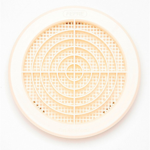 Grilles d'aeration abs verni, L.14.7 x l.14.7 cm Diam.12.5 cm - FEPRE