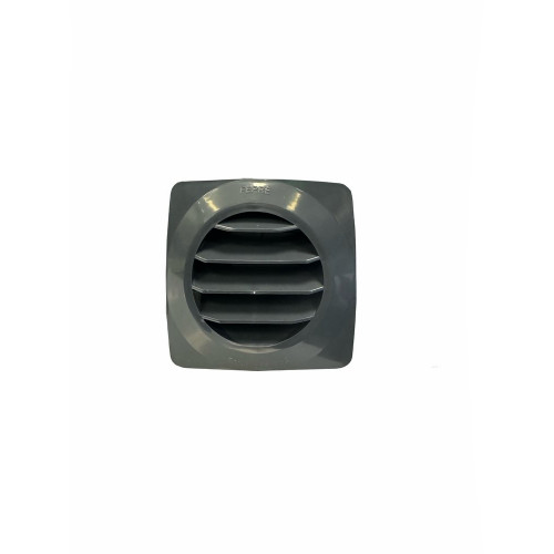 Grilles d'aeration abs verni, L.12.5 x l.12.5 cm Diam.10 cm - FEPRE