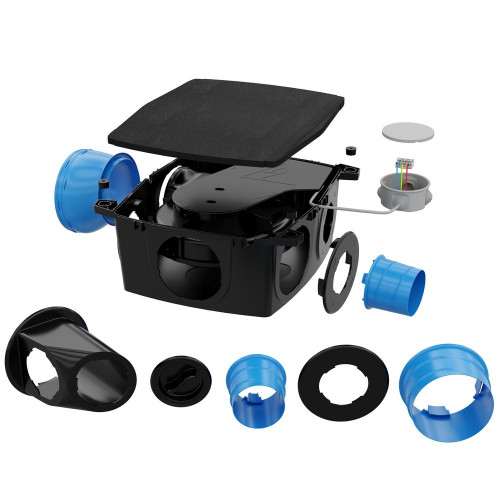Kit VMC simple flux hygroréglable SAUTER Baltoro - SAUTER