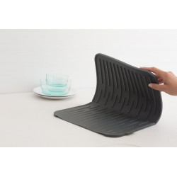 TAPIS EGOUTTOIR GRIS ANTHRACITE BRABANTIA - BRABANTIA