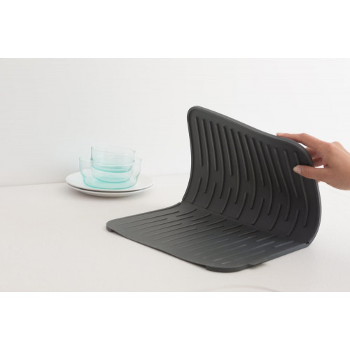 TAPIS EGOUTTOIR GRIS ANTHRACITE BRABANTIA - BRABANTIA