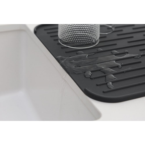TAPIS EGOUTTOIR GRIS ANTHRACITE BRABANTIA - BRABANTIA