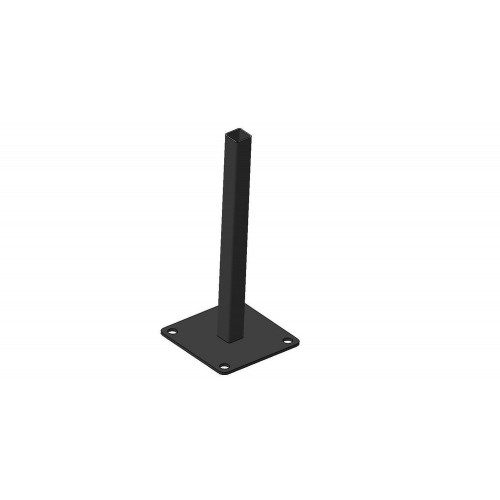 Support à visser Sup/x-0797 anthracite, l.10 x H.35 cm - Sans marque