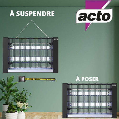Lampe UV anti insectes grand format, Lampe ACTO - ACTO