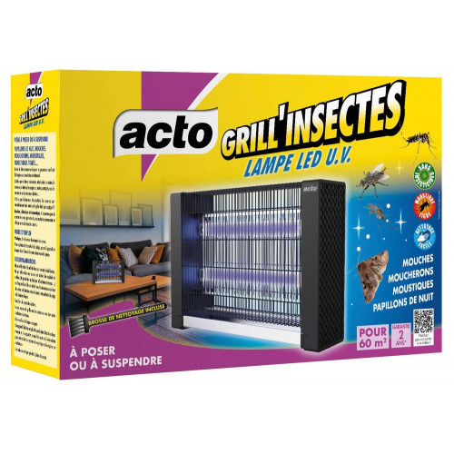 Lampe UV anti insectes grand format, Lampe ACTO - ACTO