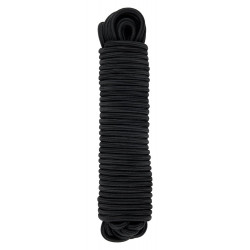 Tendeur Elastique 8mm longueur 20 mètres, noir - Sans marque