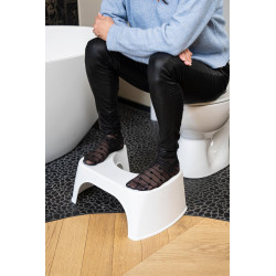 Tabouret blanc Physiologique - Sans marque