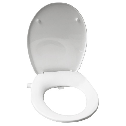 Abattant wc lavant pure clean frein chute declipsale blanc bemis - BEMIS