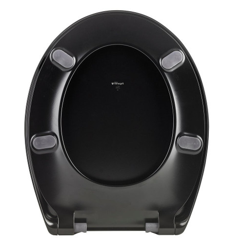 Abattant wc versagrit fast clip frein de chute declip noir mtk - MTK