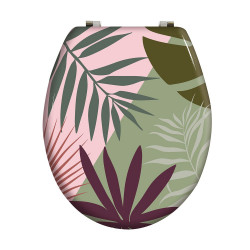 Abattant wc mdf sans fonction decor sherkan msv de marque Sans marque, référence: B9878500
