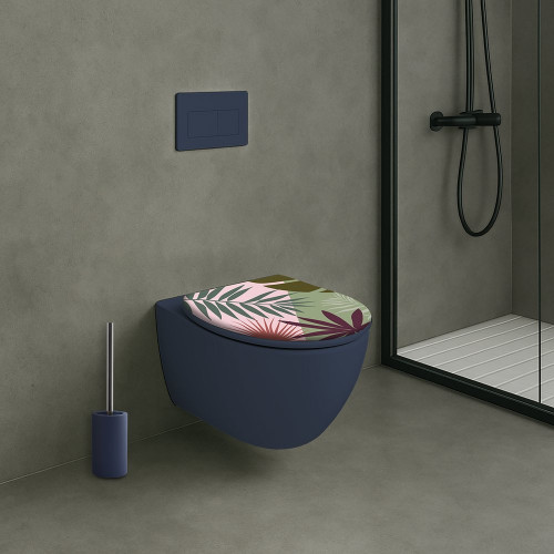 Abattant wc mdf sans fonction decor sherkan msv - Sans marque