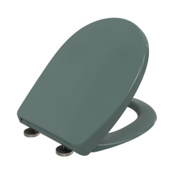 Abattant wc thermodur click & clean classic frein chute declip vert - BEMIS