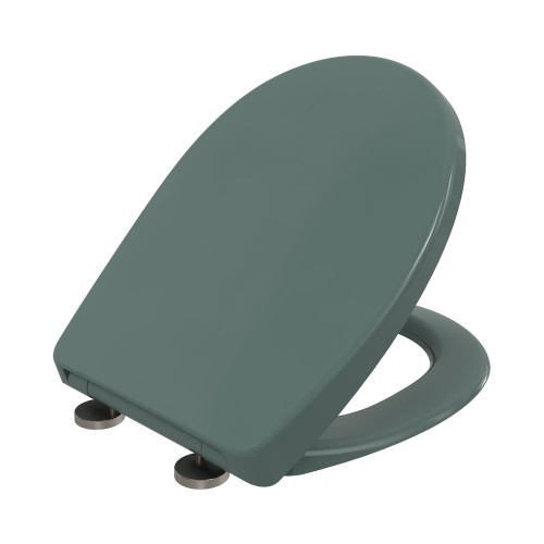 Abattant wc thermodur click & clean classic frein chute declip vert - BEMIS