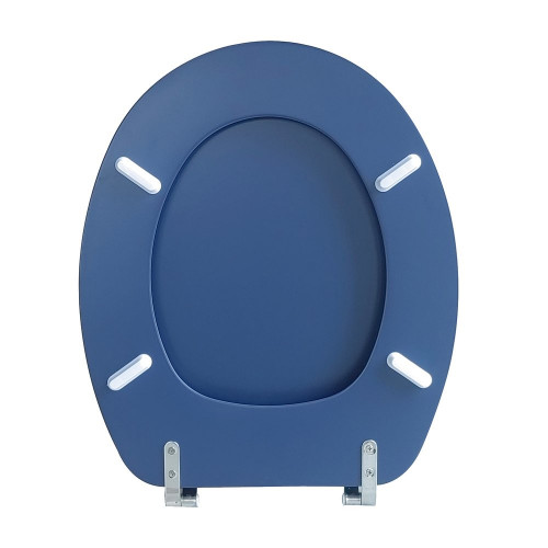 Abattant wc mdf sans fonction bleu sargasso sea bemis - BEMIS