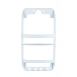 Etagere de bain / douche blanc a suspendre - WENKO