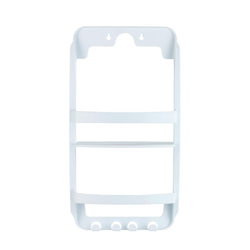 Etagere de bain / douche blanc a suspendre - WENKO