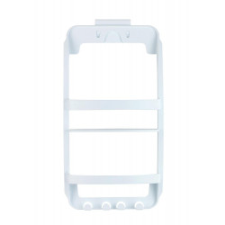 Etagere de bain / douche blanc a suspendre - WENKO