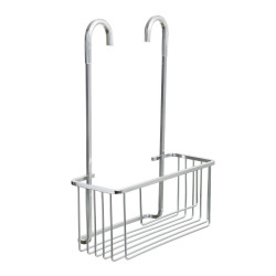 Etagère de bain / douche a suspendre, chrome brillant - TATAY