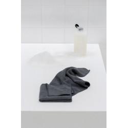 Lot de 2 chiffons microfibre Brabantia gris foncé - BRABANTIA