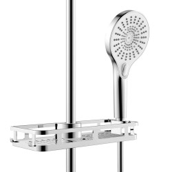 Etagère de bain / douche chromé à encastrer Liberta - WENKO