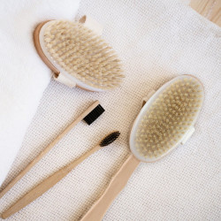 Brosse pour le dos bambou, 145890 - Sans marque