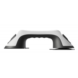 Barre de soutien droit L.30 cm blanc et noir GODONNIER - Godonnier