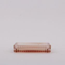 Porte-savon ELIZABETH rose NORASIA de marque AZAO, référence: B9882000