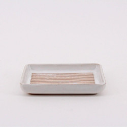 Porte-savon KARA beige AZAO de marque AZAO, référence: B9882100