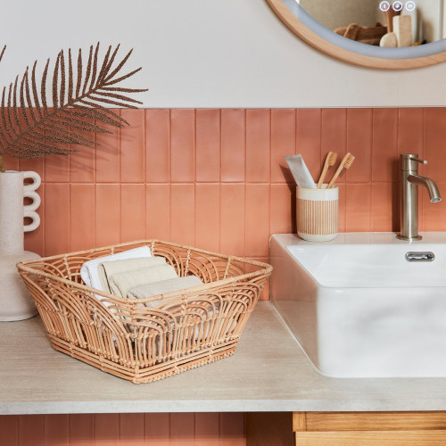 Gobelet de salle de bains Kara beige NORASIA - AZAO