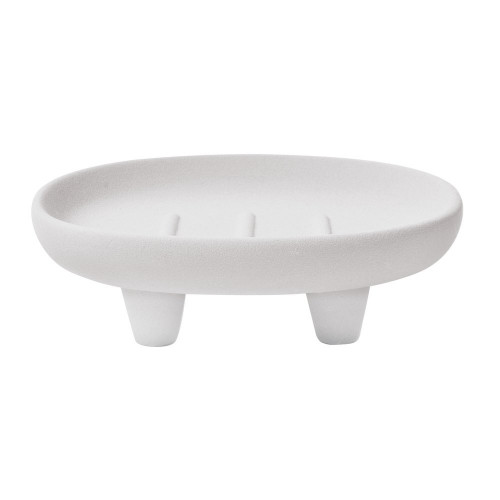 Porte-savon céramique écru Organic - Sans marque