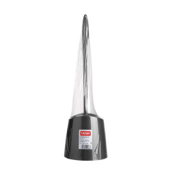 Pot avec brosse WC intégrée noir Standard TATAY - TATAY