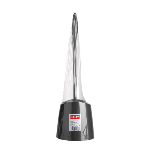Pot avec brosse WC intégrée noir Standard TATAY - TATAY