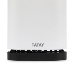 Pot avec brosse WC intégrée blanc adhésif Tatay TATAY - TATAY