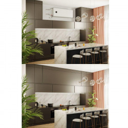Chauffe-eau électrique plat horizontal/vertical SAUTER 40L - SAUTER