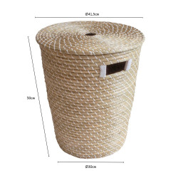 Panier à linge Phuket l.30.0 x H.50.0 x P.40.0 cm BOX BEYOND - BOX & BEYOND