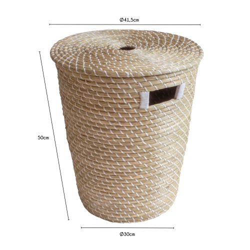 Panier à linge Phuket l.30.0 x H.50.0 x P.40.0 cm BOX  BEYOND - BOX & BEYOND