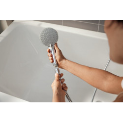 Pommeau de douche 2 jets, HANSGROHE vernis blend eco chrome - HANSGROHE